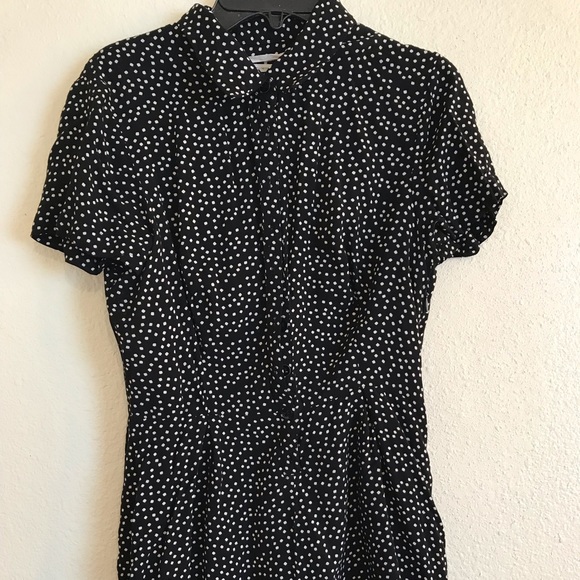Urban Outfitters Other - Urban outfitters  Romper, black/ white dots size 4